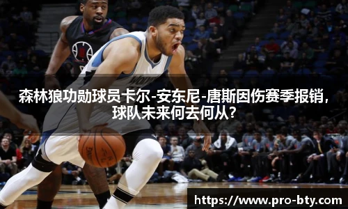 森林狼功勋球员卡尔-安东尼-唐斯因伤赛季报销，球队未来何去何从？