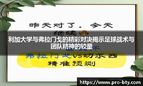 利加大学与弗拉门戈的精彩对决揭示足球战术与团队精神的较量
